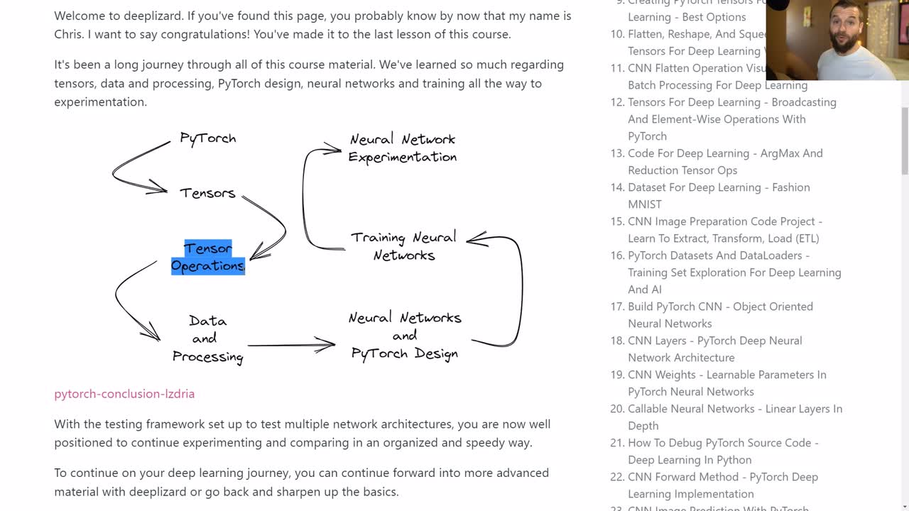 Lesson thumbnail for Deep Learning with PyTorch - Course Conclusion